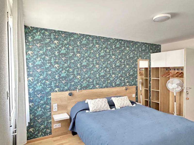 Chambre double de l'Hôtel Le Laurier Fleuri, Vertou